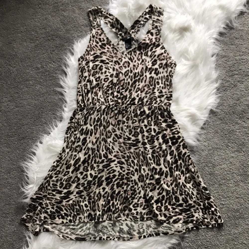Cheetah Print Dress